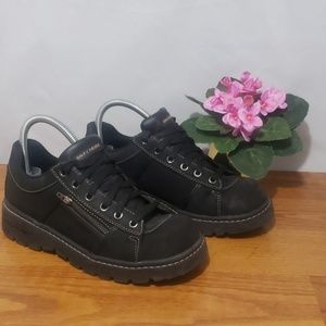 Skechers SN46406 Black Women's SZ 8 w/Zipper side